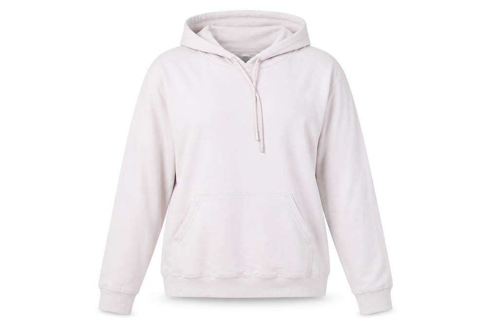 H&M Womens White Pullover Hoodie Size 12