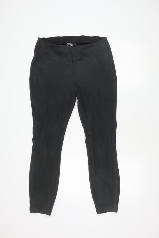 Lands' End Women's Black Leggings Size L