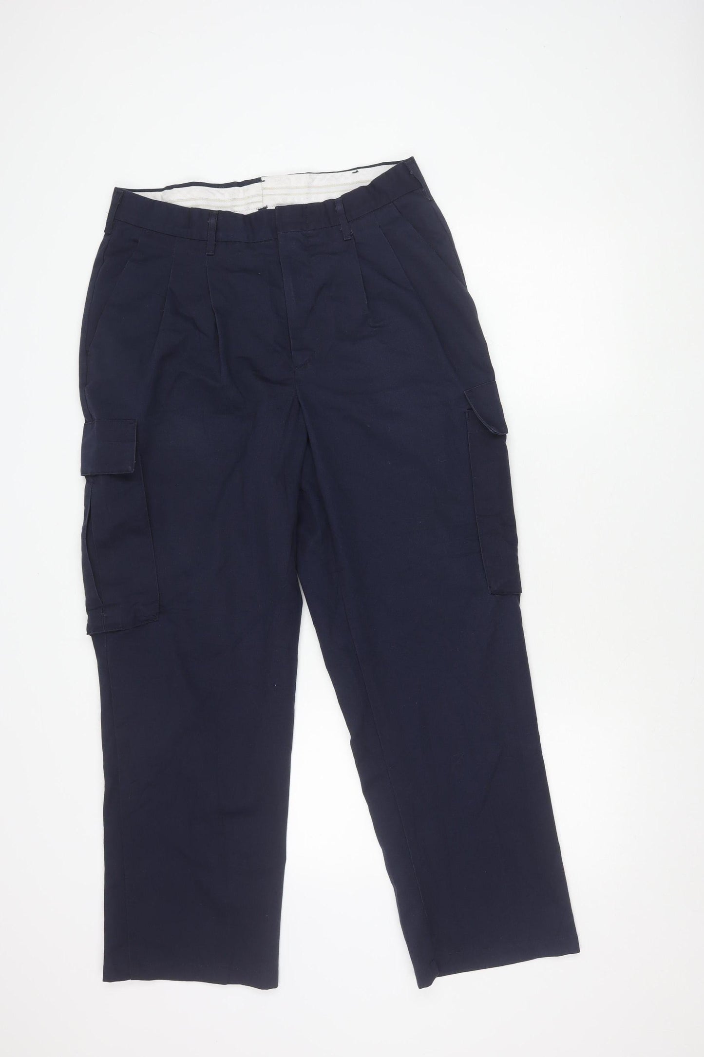 WearGuard Men's Blue Cargo Trousers M Regular Fit