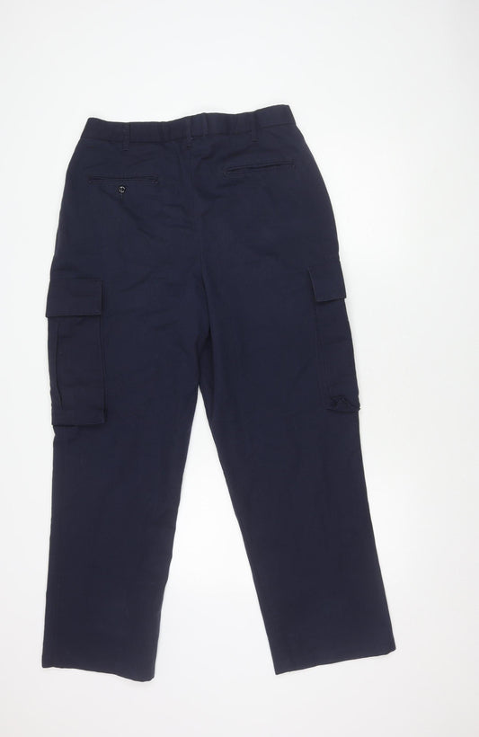 WearGuard Men's Blue Cargo Trousers M Regular Fit