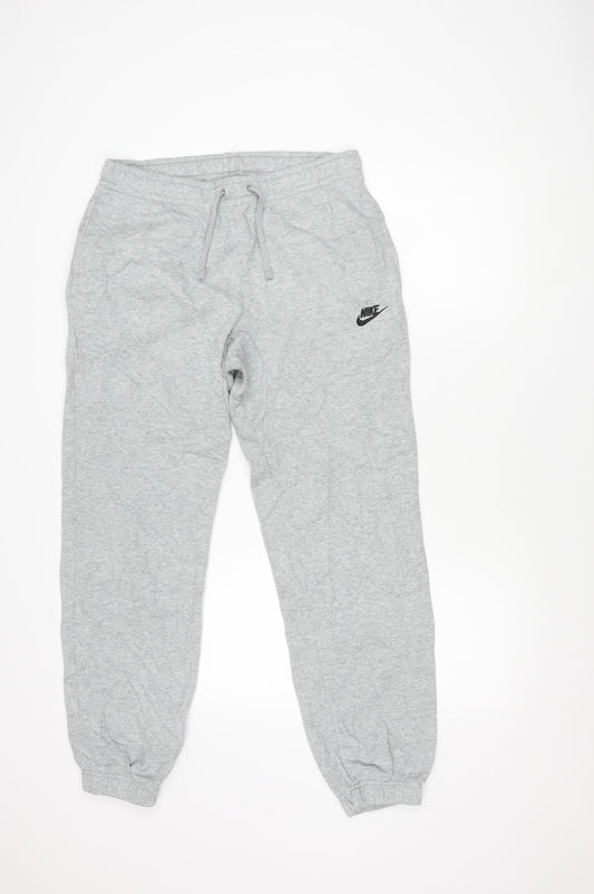 Nike Men's Grey Joggers M - Gym & Running, French Terry