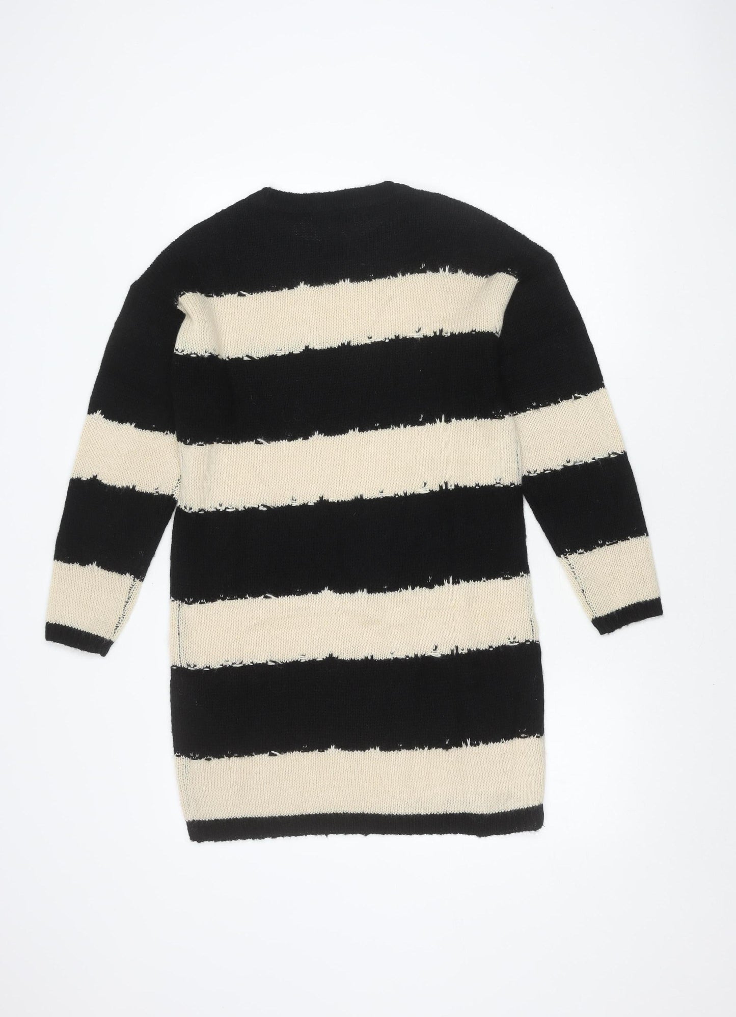 JDY Women's Black Striped Pullover Jumper S
