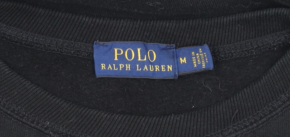 Polo Ralph Lauren Unisex Black Sweatshirt - M