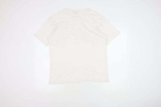Billabong Men’s White Graphic Print T-Shirt L