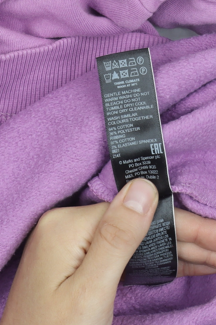 Marks and Spencer Women's Purple Jumper Size 18