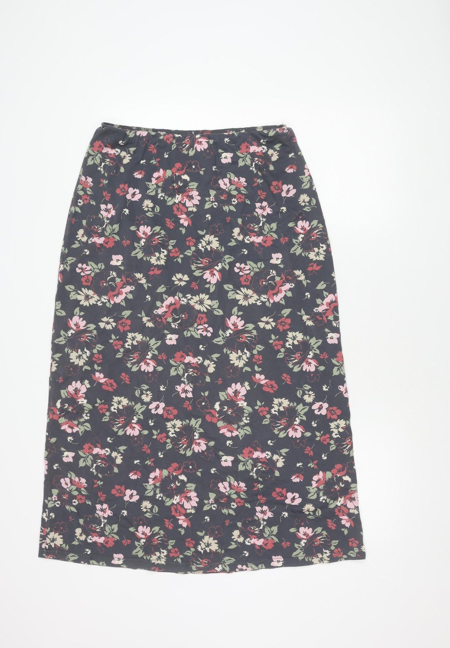 Laura Ashley Women's Floral Cotton Skirt M Multicoloured