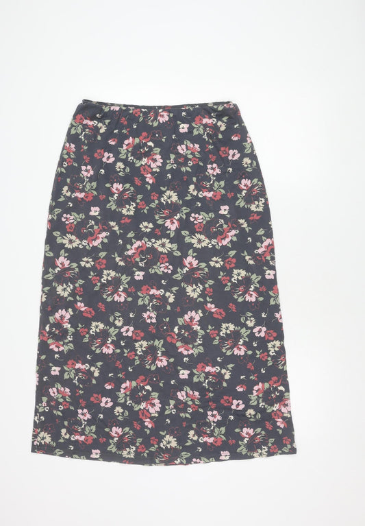 Laura Ashley Women's Floral Cotton Skirt M Multicoloured