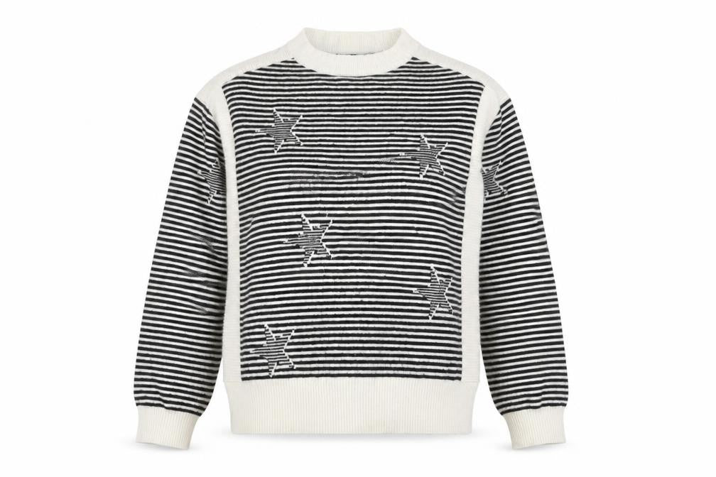 Front view of Marks & Spencer Women's Multicoloured Striped Jumper S