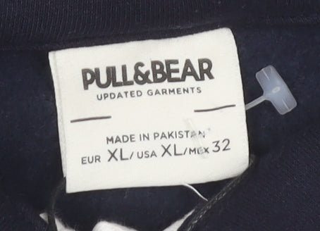 Pull & Bear Women's Multicolour Cropped Polo Size 16