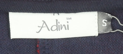 Adini Women's Red Geometric Pencil Skirt Size S