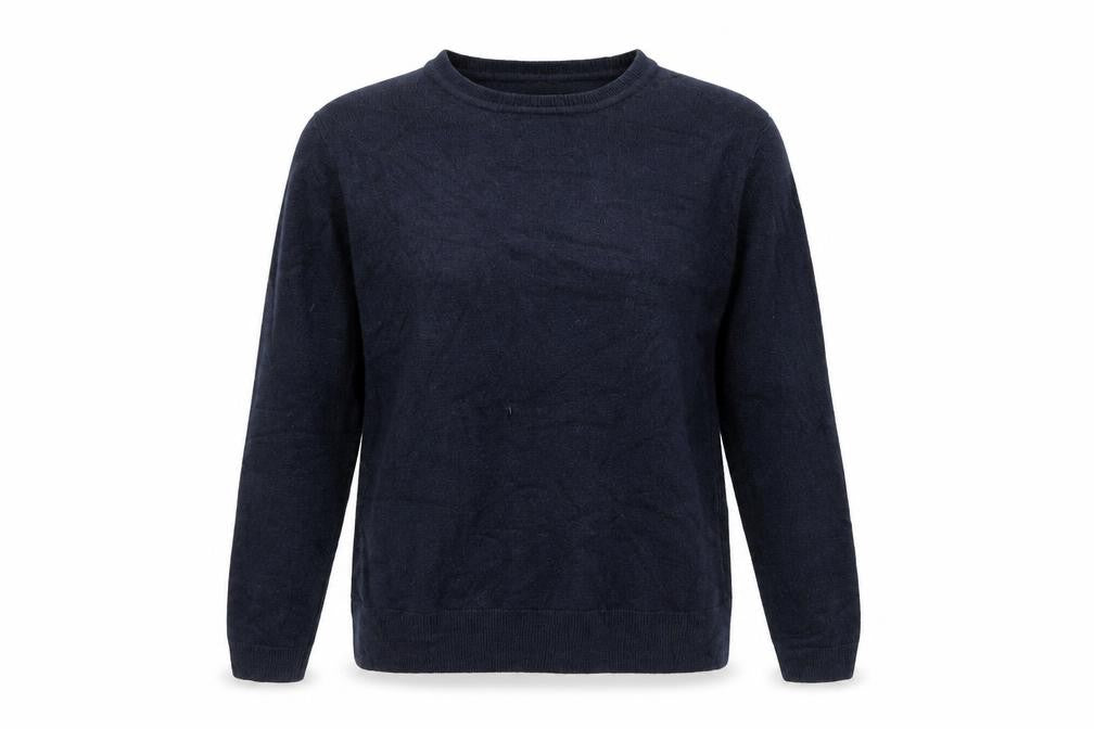 Front view of Marks & Spencer Women’s Black jumper UK 12