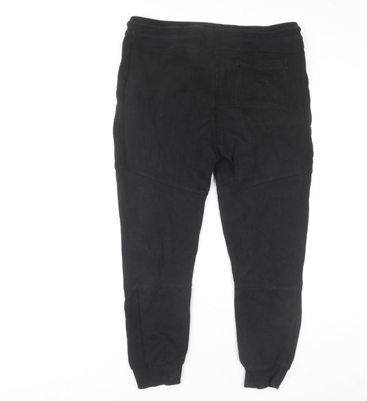 C&A Men's Black Jogger Trousers Size M