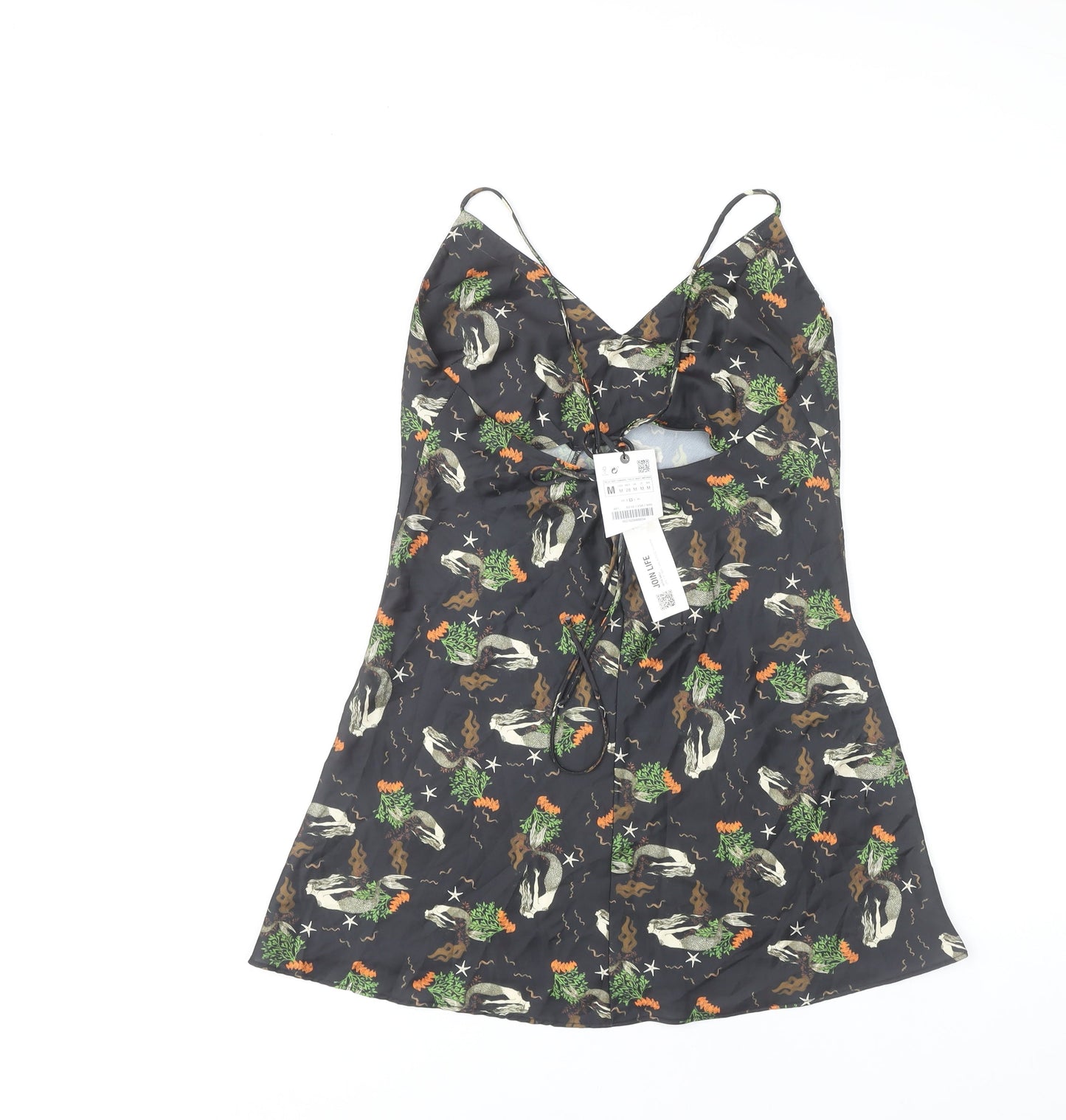 Zara Women's Multicoloured Slip Dress Size 12