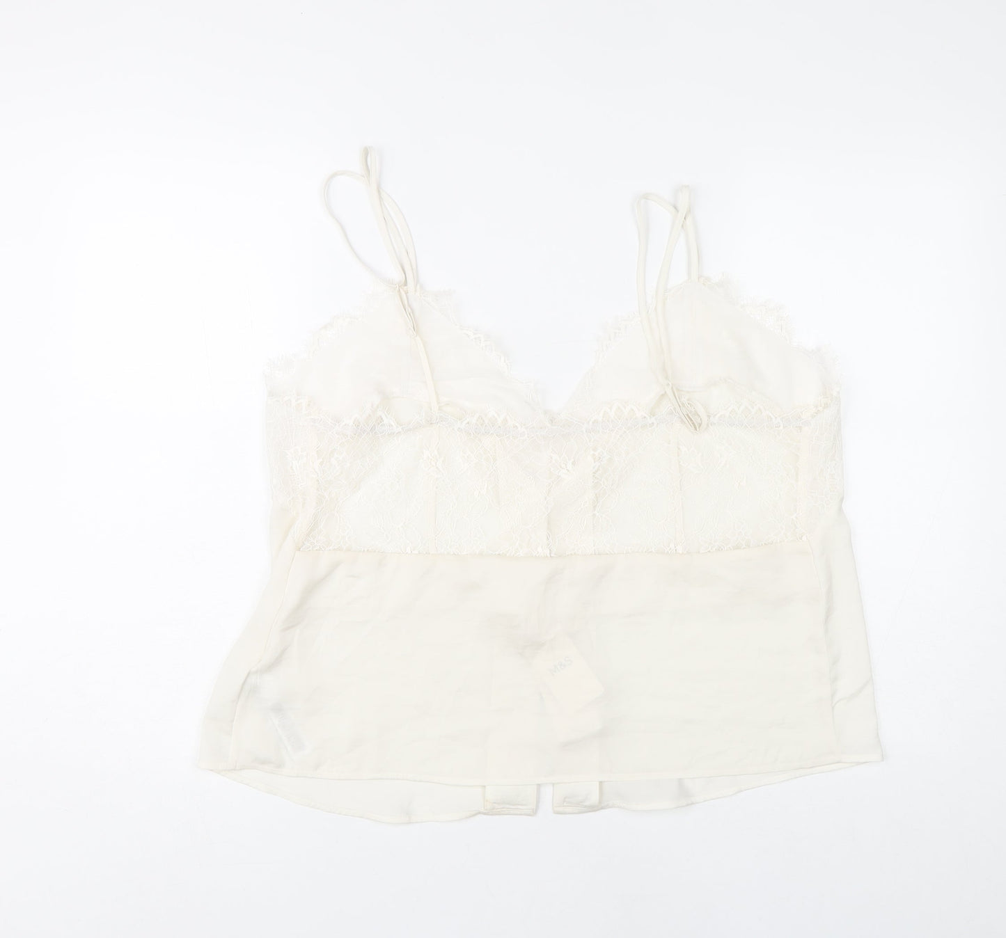 Marks and Spencer Women's Ivory Camisole Top Size 20