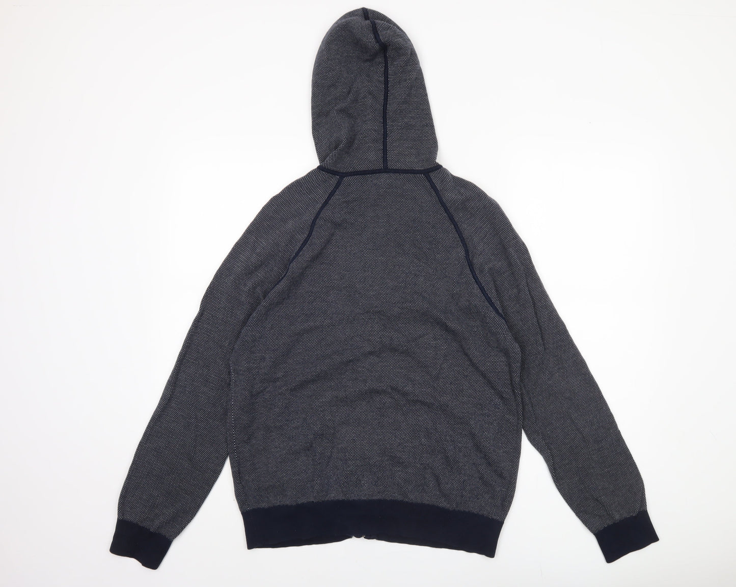 Banana Republic Men's Blue Hoodie Full Zip M