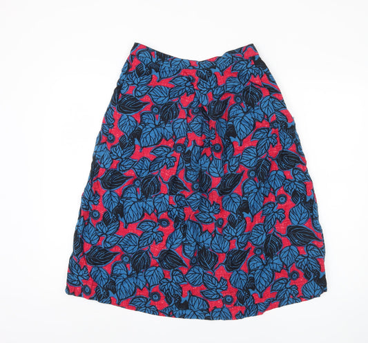 Monsoon Women's Multicoloured Floral Skirt Size 8