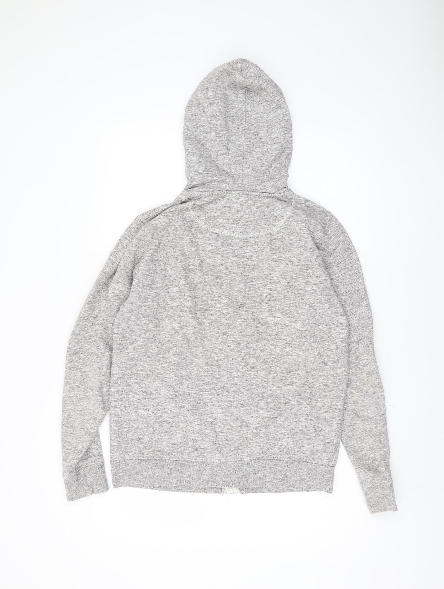 Burton Men's Grey Full Zip Hoodie, M, Regular