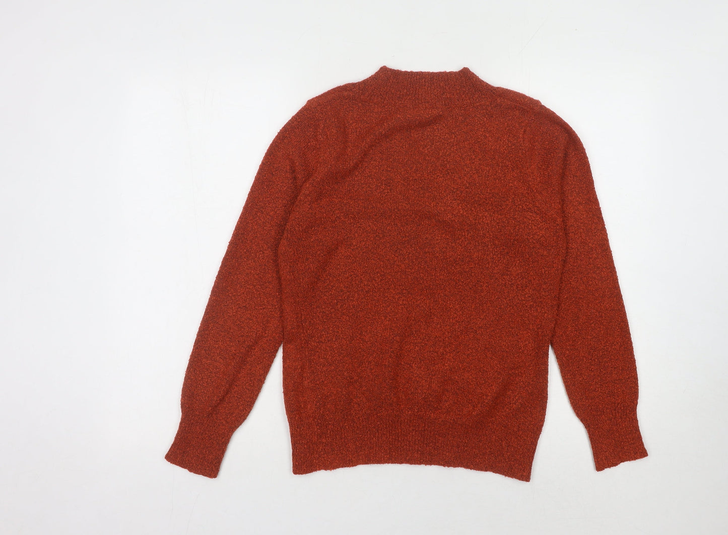 M&Co Women’s Red V-Neck Pullover Knit Jumper M