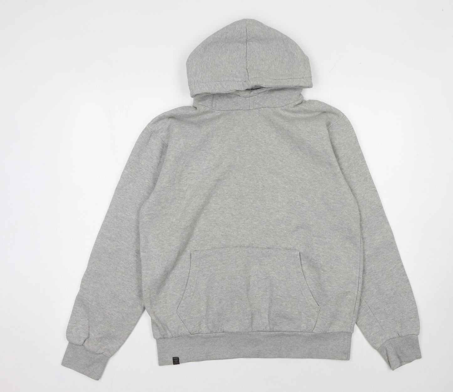 Le Breve Grey Pullover Hoodie for Men - XL