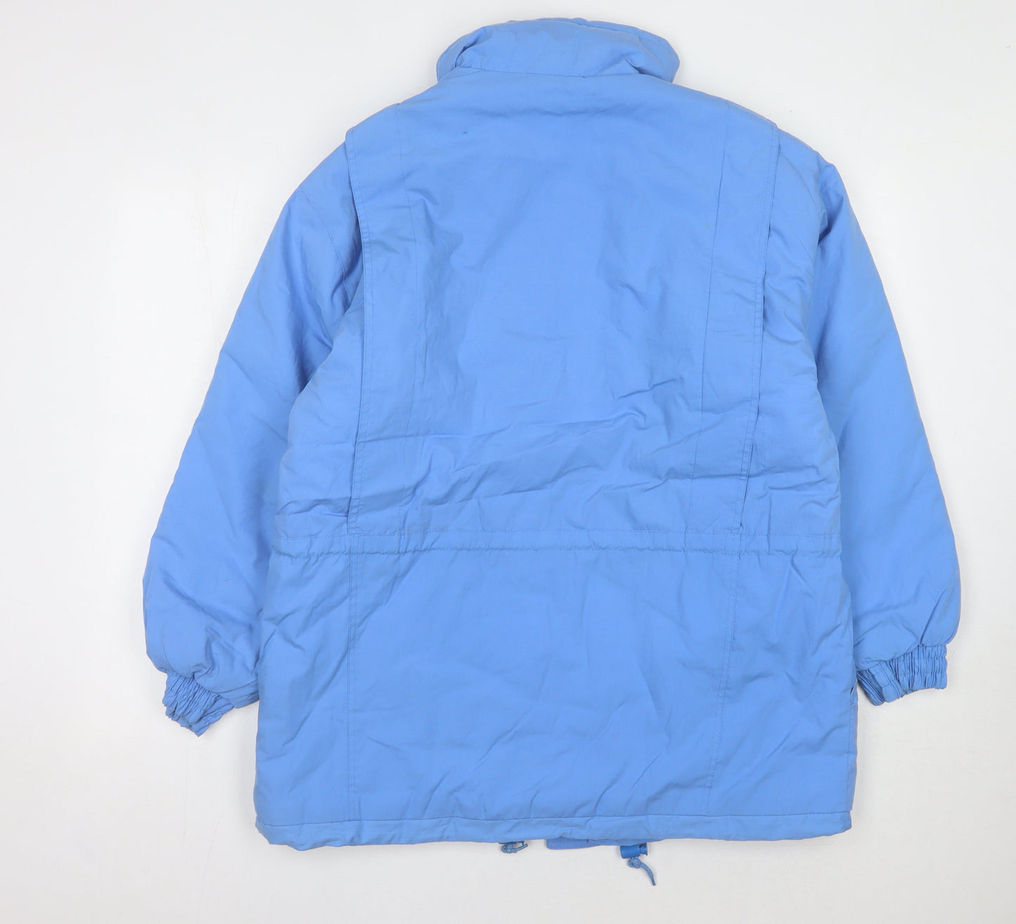 Blue Unisex Parka Jacket, Size 12 Plus, Winter