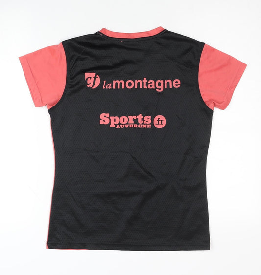 La Montagne Women's Pink T-Shirt M Activewear