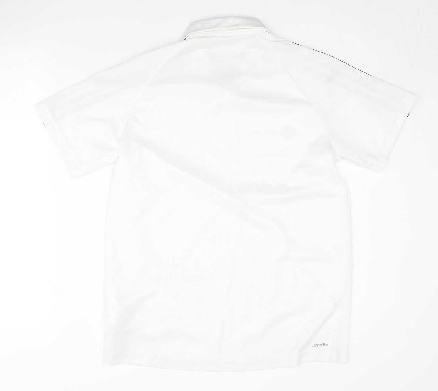 Adidas Men's White Polo Shirt - Medium, Sportswear