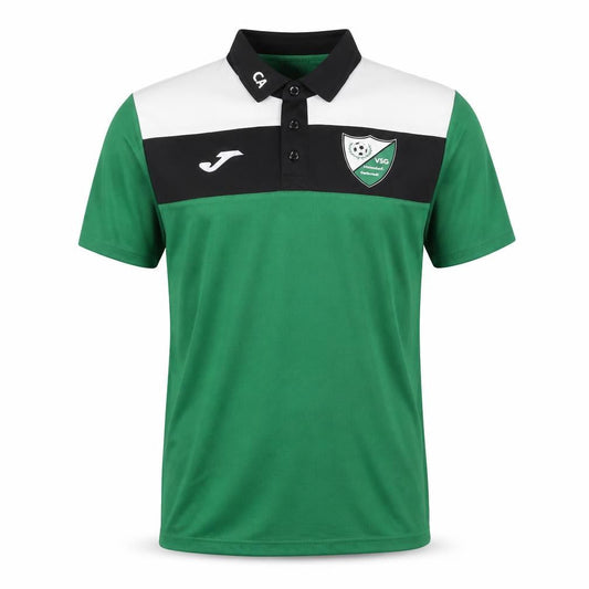 Joma Men's Green Polo Shirt, L Size, for Football