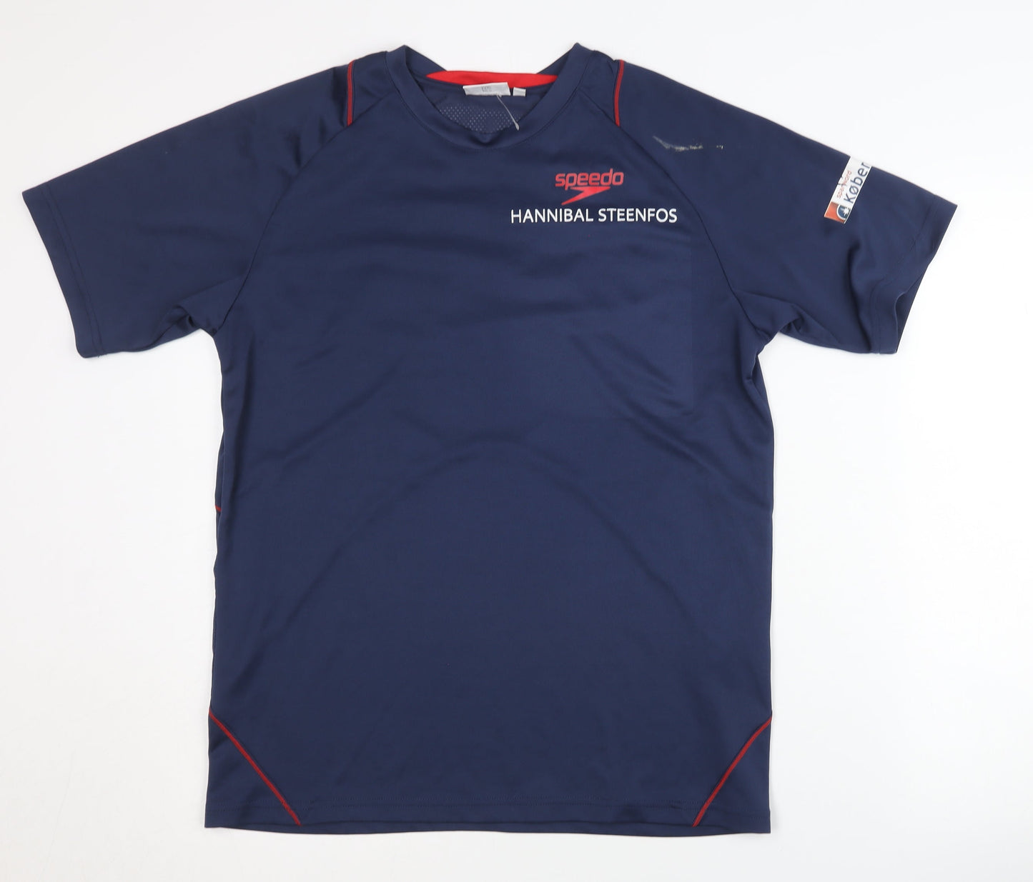 Speedo Men's Blue Short Sleeve Jersey T-Shirt