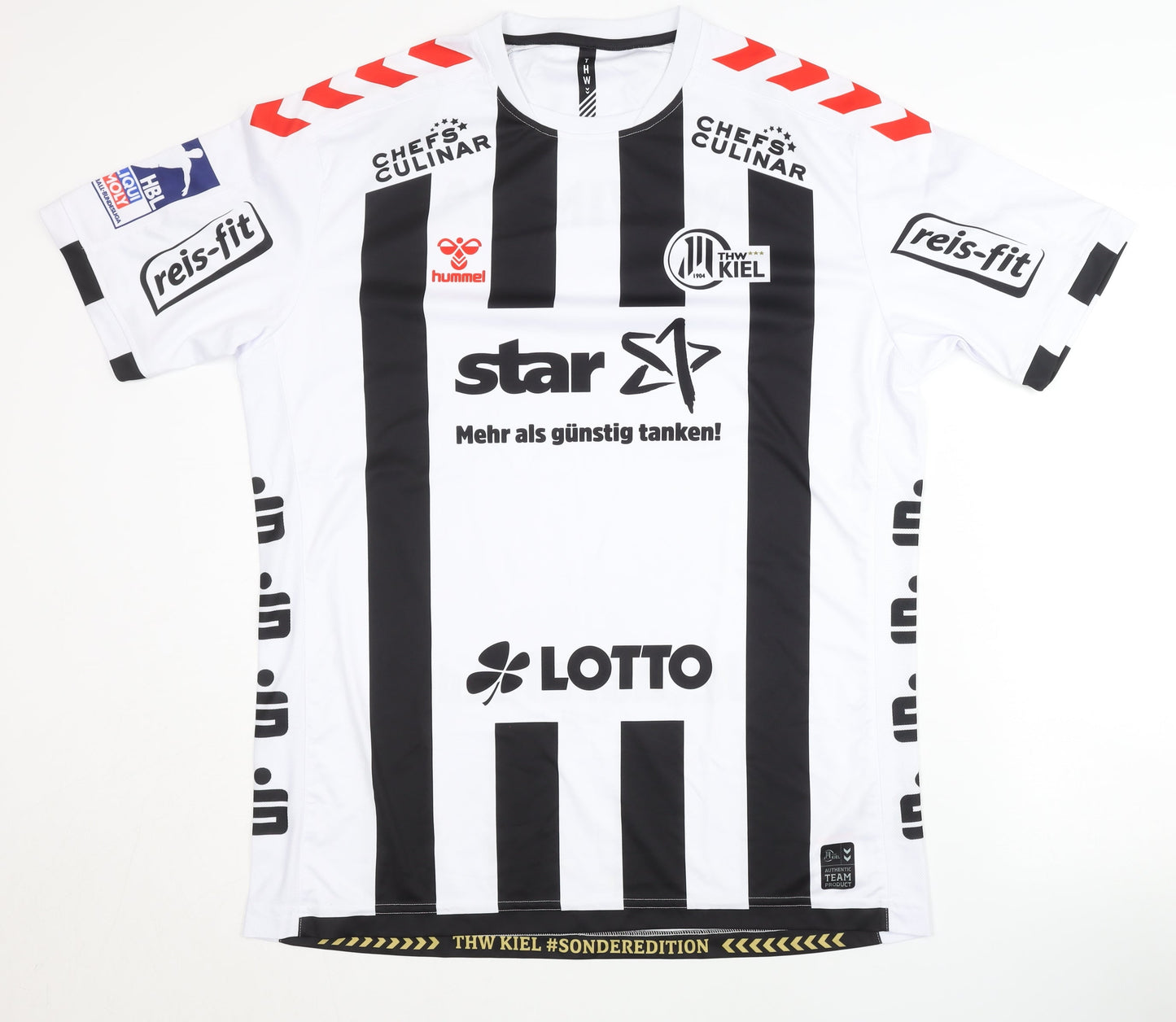 Hummel Men's 2XL White Black Jersey
