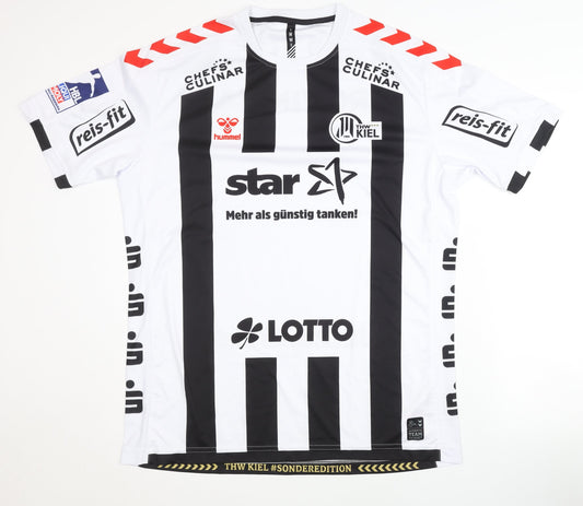 Hummel Men's 2XL White Black Jersey