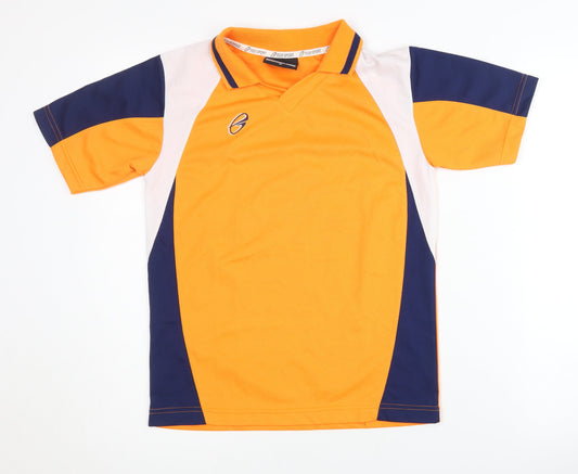 Ego Sport Boys Orange Polo Shirt 16 Years