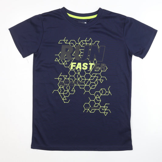 ERGEENOMIXX Boys Blue Graphic T-Shirt - 12 Years