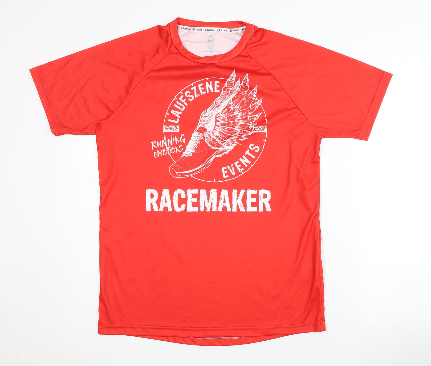 artiva Men's Red Running T-Shirt M