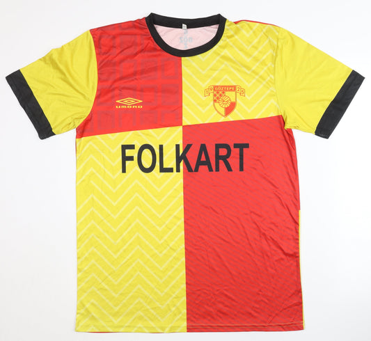 Umbro Men's XL Multicoloured Football Jersey T-Shirt