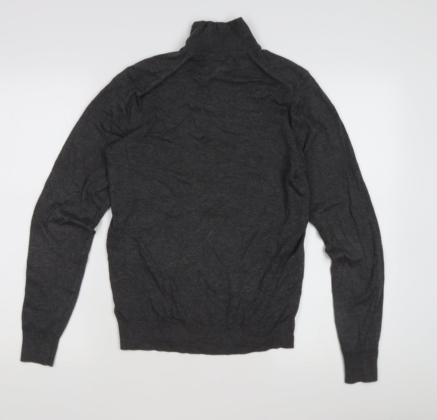 River Island Womens Grey High Neck Jumper XS