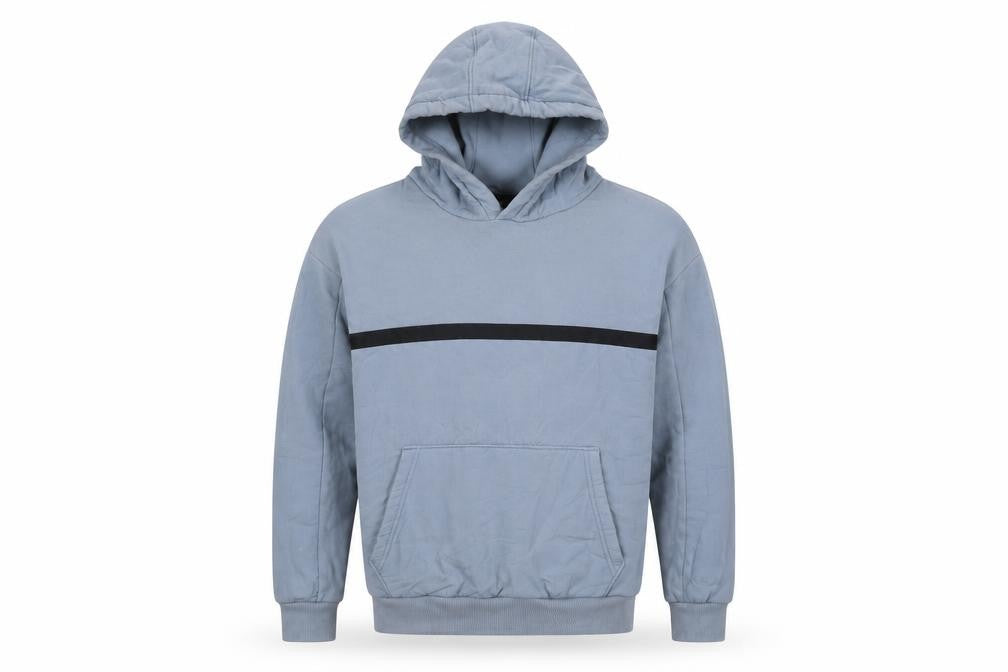 Marks Mens & Spencer Blue Hoodie Pullover L