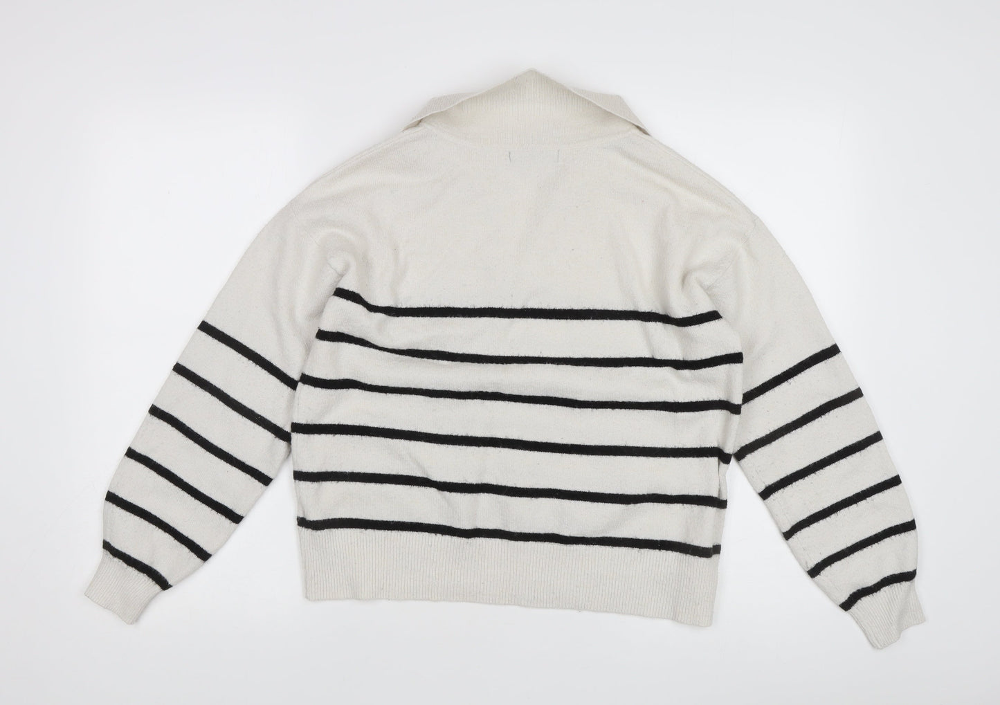 Marks and Spencer Women’s Striped Collared Jumper