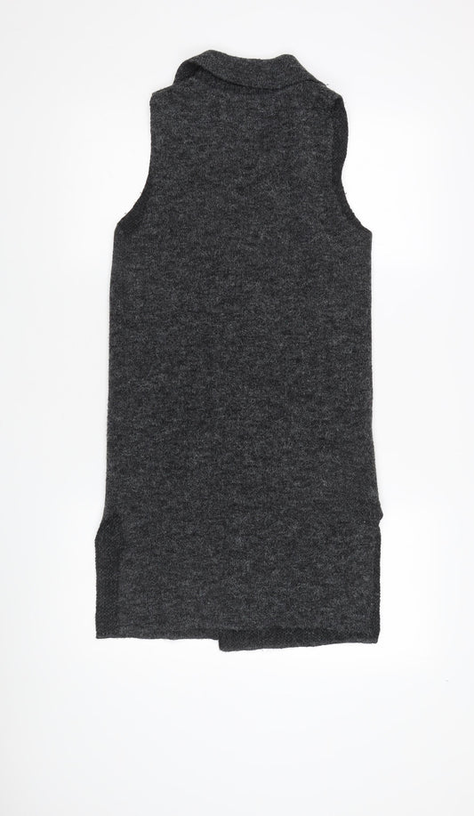 Select Women's Grey Knit Waistcoat Size 10