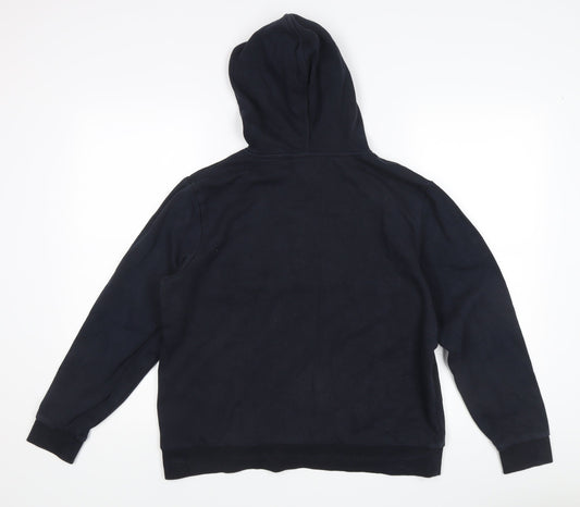Marks and Spencer Men's Black Medium Pullover Hoodie