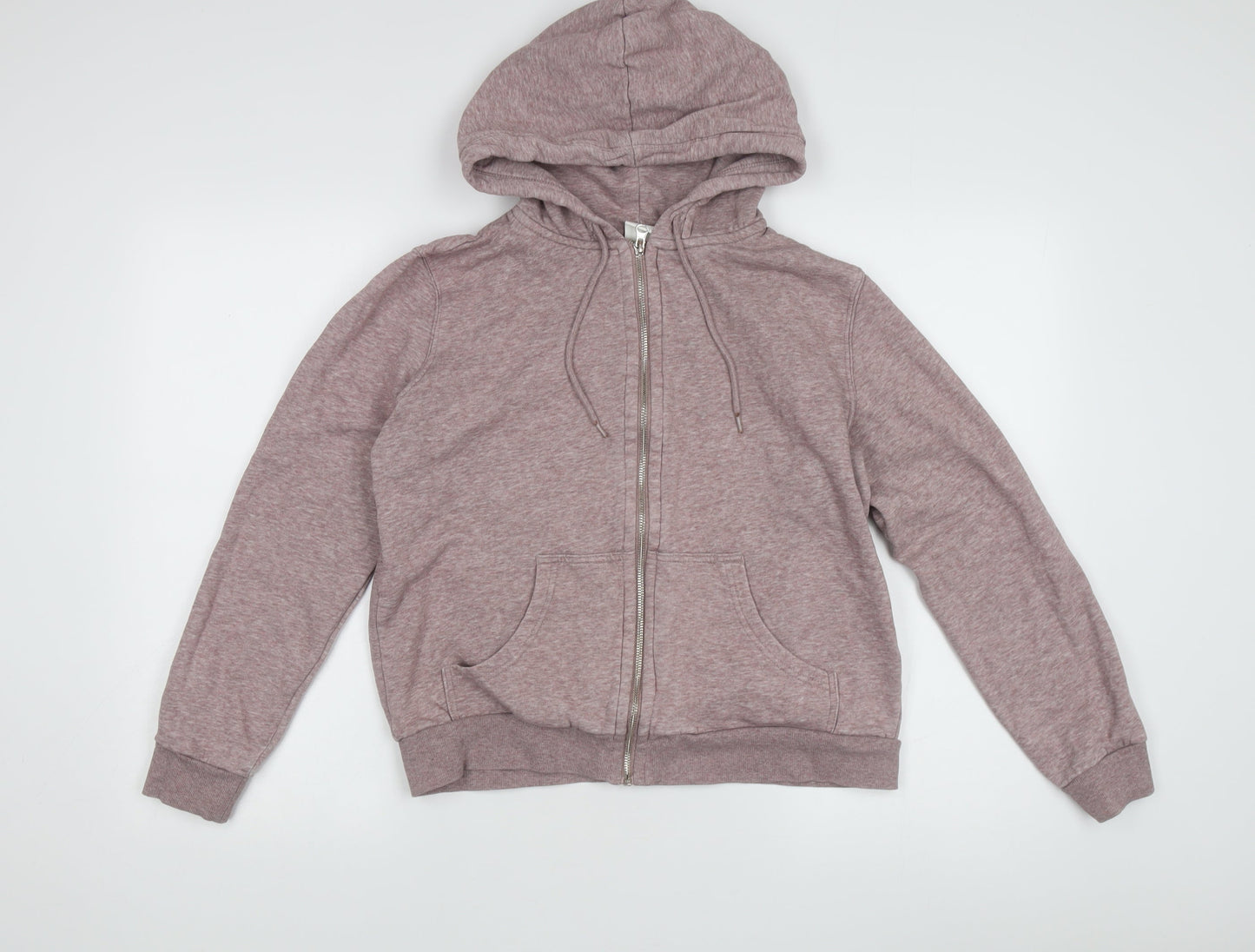 H&M Women’s Pink Full Zip Hoodie Size M
