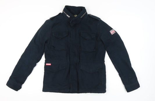 Superdry Women's Black Military Jacket Size S
