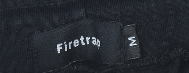 Firetrap Men's Black Joggers - Size M