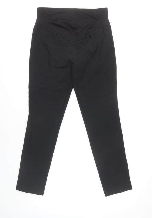 Peacocks Women's Black Maternity Trousers Size 8