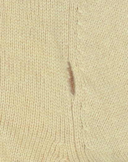 Hobbs Women's Yellow Roll Neck Wool Cashmere Jumper XS