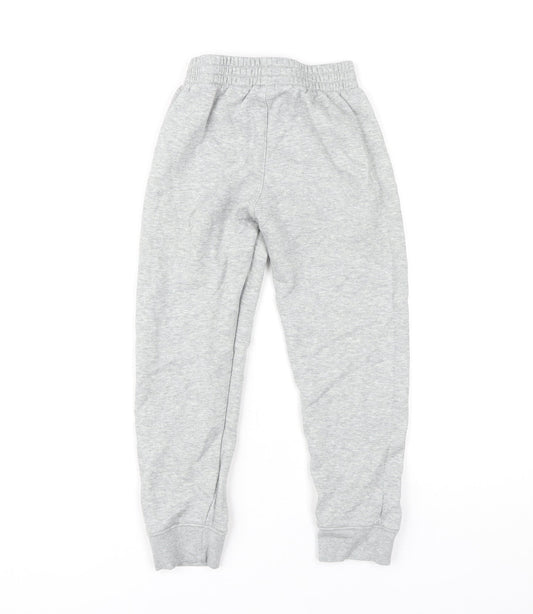 Nike Boys Grey Jogger Trousers, Size 7, Elastic Waist