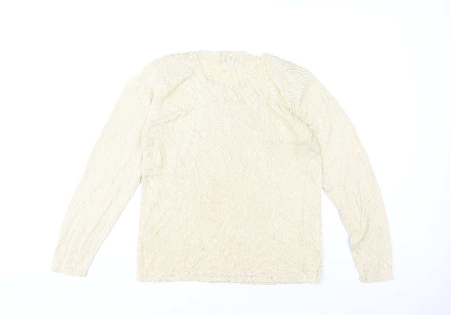 Fay Louise Women's Beige Pullover Jumper L
