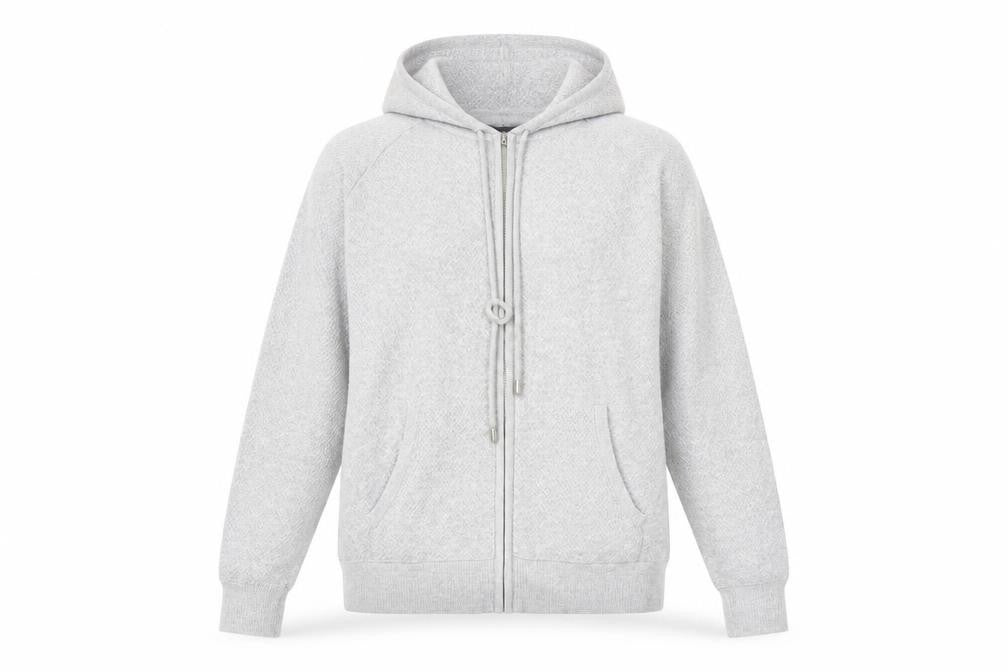 Marks and Spencer Women's Grey Full Zip Hoodie - S