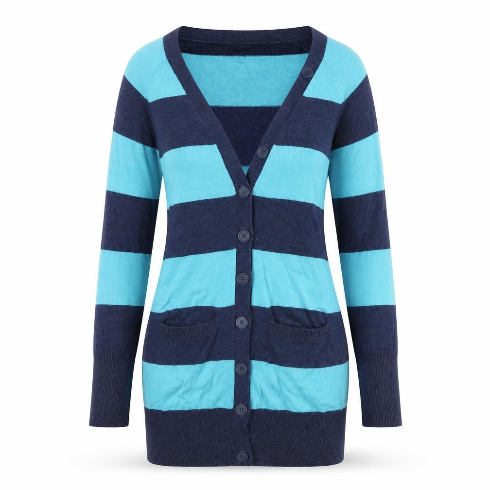 Marks and Spencer Women's Striped Cardigan UK 8
