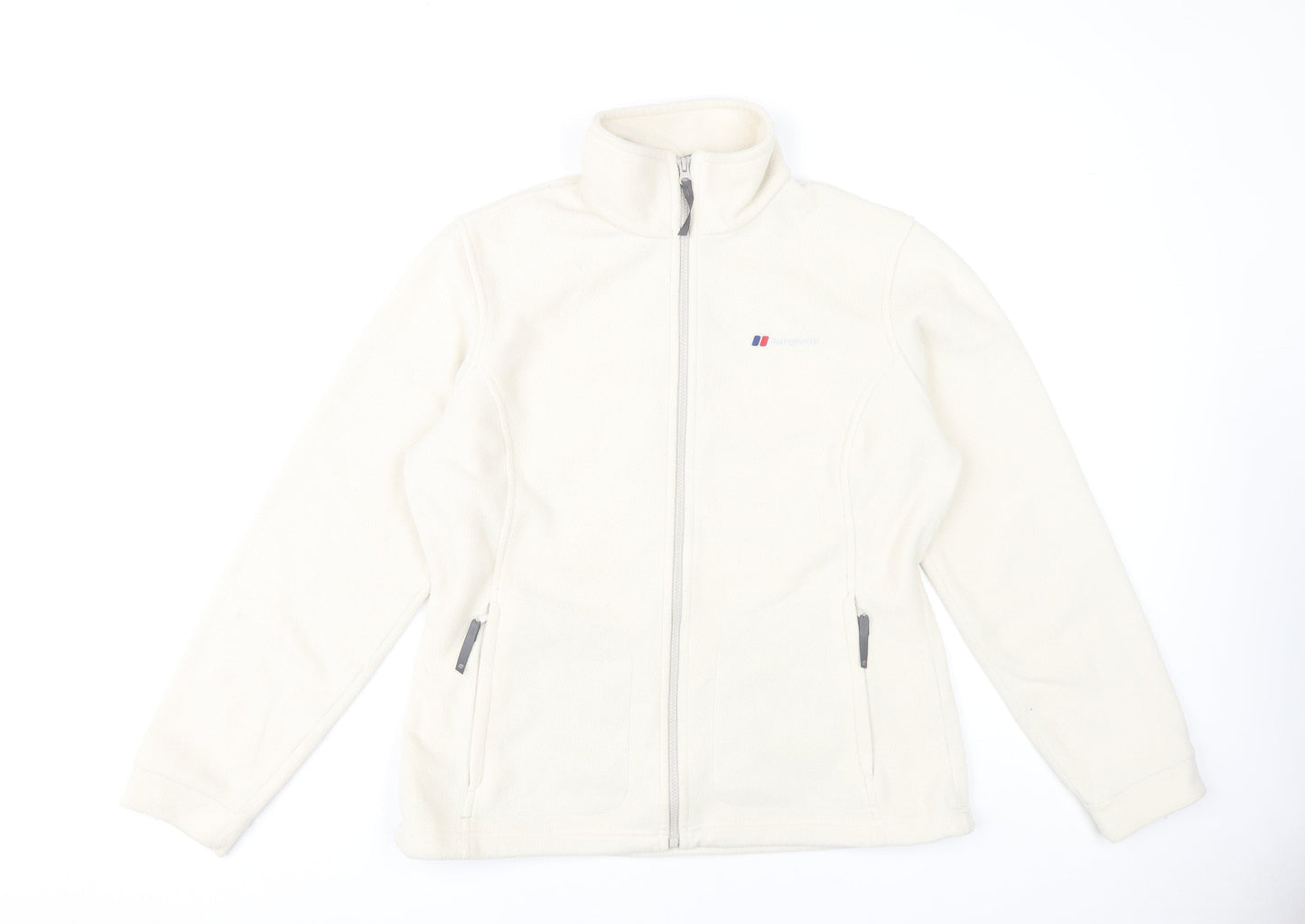 Berghaus Women's White Fleece Jacket Size 16