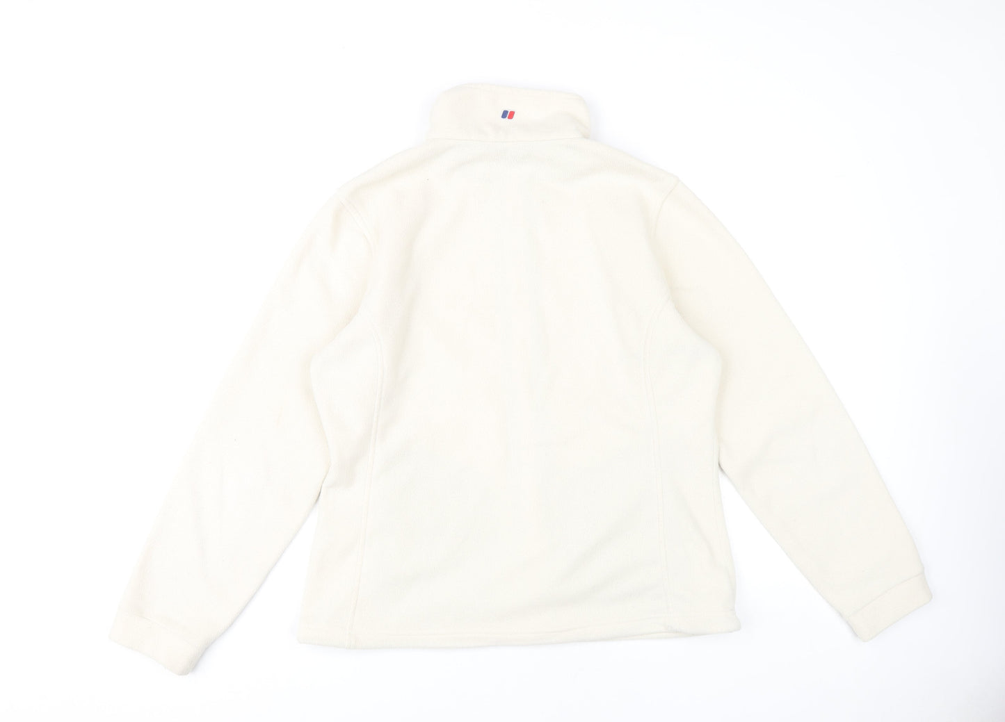 Berghaus Women's White Fleece Jacket Size 16